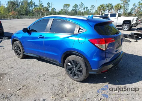 2021 Honda Hr-V 2Wd Sport z USA, uszkodzony, nr VIN 3CZRU5H1XMM706346